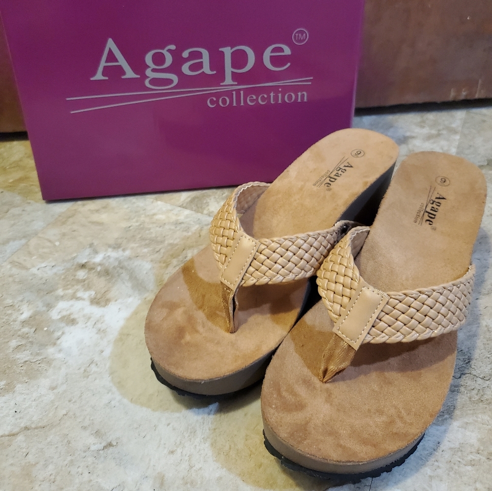 Agape Wedge Heel